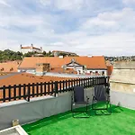 アパート Spacious Center Penthouse & Private Rooftop Terrace *